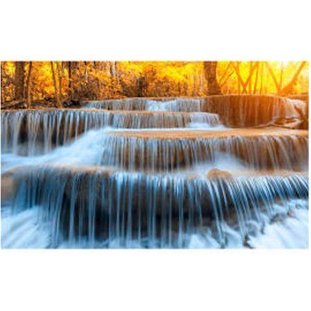 BACK2BASICS Home Decor Autumn Waterfall Wall Art Multicolor BA934228